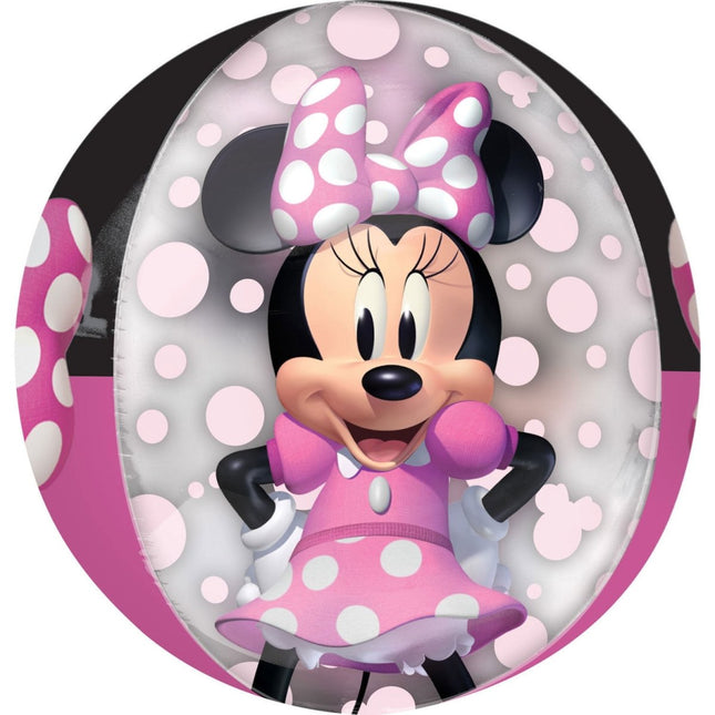 Minnie Mouse Helium Ballon Deluxe 40cm leeg van Anagram koop je bij Partywinkel