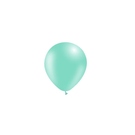 Mintgroene Ballonnen 14cm 100st van Balloonia koop je bij Partywinkel