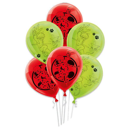 Miraculous-ballonger 25 cm, 10 st