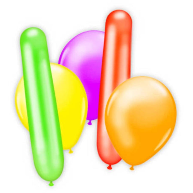 Mix latex ballonnen - 20 stuks van Folat koop je bij Partywinkel