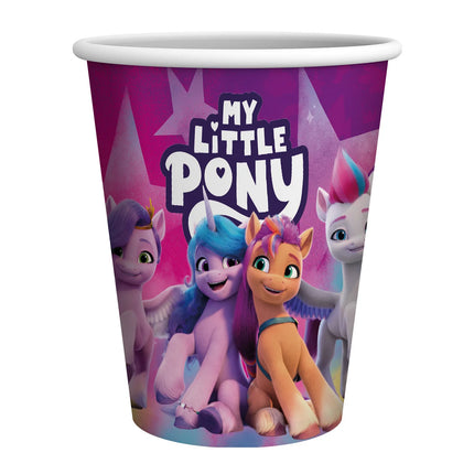 My Little Pony-muggar, lila, 250 ml, 8 st