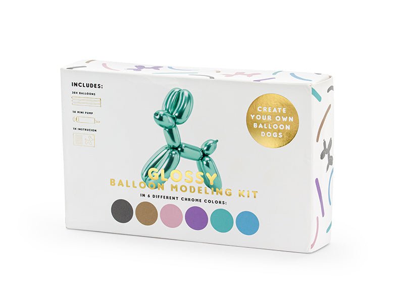 Modeleer Ballonnnen Glansend 30st van Partydeco koop je bij Partywinkel