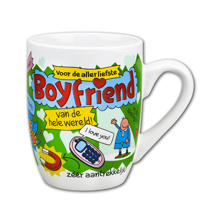 Mok Boyfriend 12cm van Paper Dreams koop je bij Partywinkel