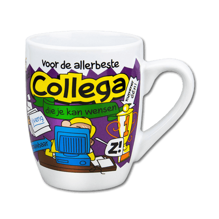 Mok Collega 12cm van Paper Dreams koop je bij Partywinkel