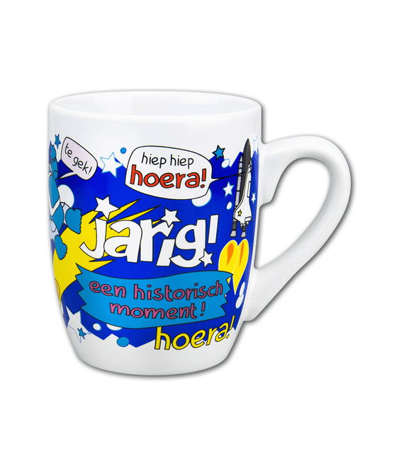 Mok Jarige 12cm van Paper Dreams koop je bij Partywinkel