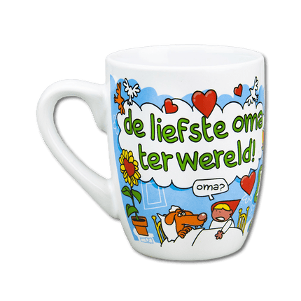 Mok Oma 12cm van Paper Dreams koop je bij Partywinkel