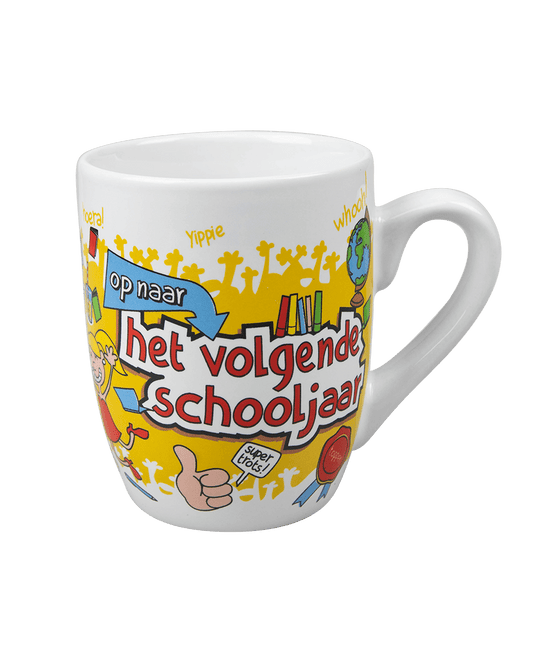 Mok Op Naar Het Volgende Schooljaar van Paper Dreams koop je bij Partywinkel