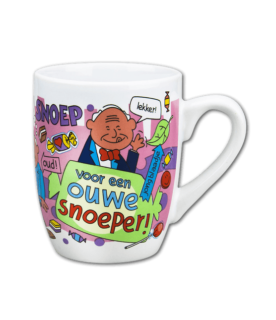 Mok Ouwe Snoeper 12cm van Paper Dreams koop je bij Partywinkel