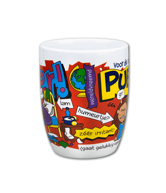 Mok Puber 12cm van Paper Dreams koop je bij Partywinkel