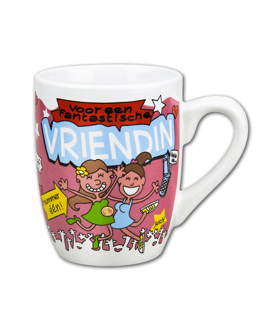 Mok Vriendin 12cm van Paper Dreams koop je bij Partywinkel