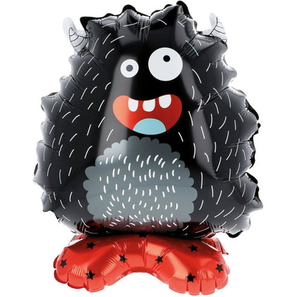 Monster Helium Ballon Met Standaard Leeg 40cm 4st van Folat koop je bij Partywinkel