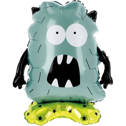 Monster Helium Ballon Met Standaard Leeg 40cm 4st van Folat koop je bij Partywinkel