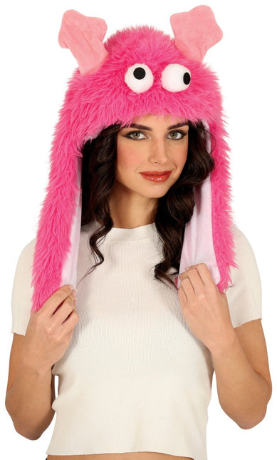 Monster Hoed Roze van Fiestas Guirca koop je bij Partywinkel