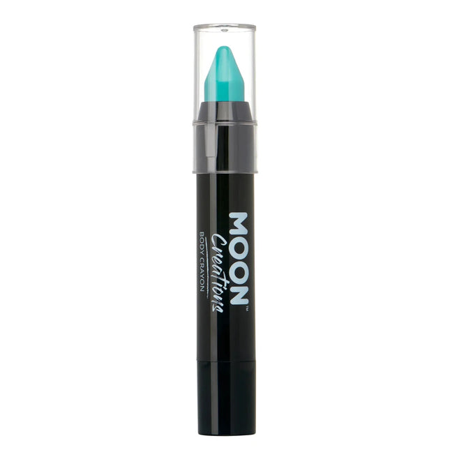 Moon Creations Body Crayons Turquoise 3.2g van Moon Creations koop je bij Partywinkel