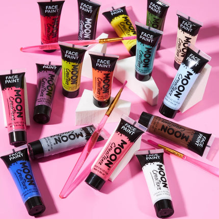 Moon Creations Face Paint Lime Green 12ml van Moon Creations koop je bij Partywinkel