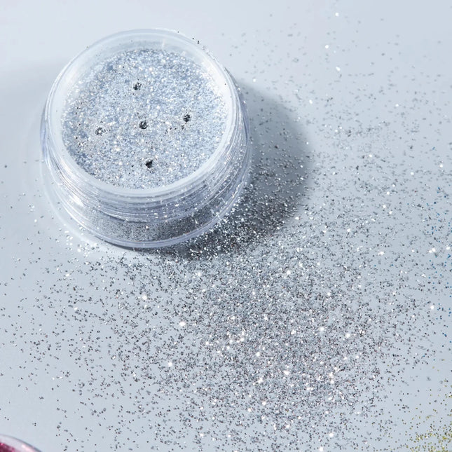 Moon Glitter Classic Fine Glitter Shakers Silver 5g van Moon Creations koop je bij Partywinkel