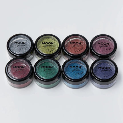 Moon Glitter Classic Ultrafine Glitter Dust Silver 5g van Moon Creations koop je bij Partywinkel