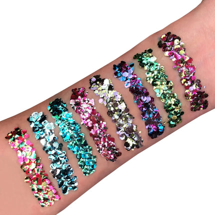 Moon Glitter Mystic Bio Chunky Glitter Aquarium 3g van Moon Creations koop je bij Partywinkel