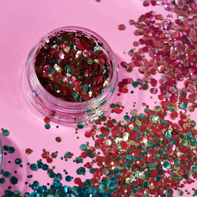 Moon Glitter Mystic Bio Chunky Glitter Masquerade 3g van Moon Creations koop je bij Partywinkel