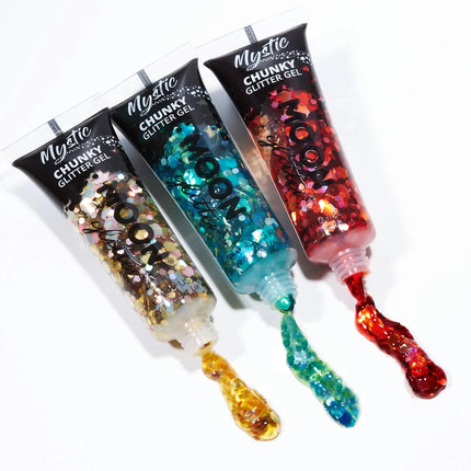 Moon Glitter Mystic Chunky Glitter Gel Frozen 12ml van Moon Creations koop je bij Partywinkel