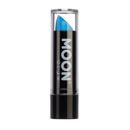Moon Glow Neon UV Glitter Lipstick Blue 4.2g van Moon Creations koop je bij Partywinkel
