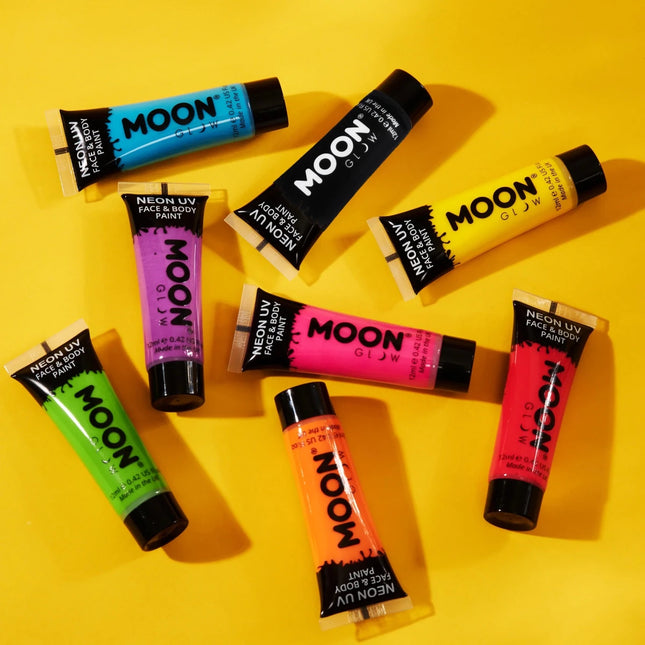 Moon Glow Pastel Neon UV Face Paint Pastel Pink 12ml van Moon Creations koop je bij Partywinkel