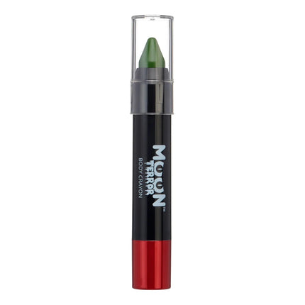 Moon Terror Halloween Body Crayons Zombie Green 3.2g van Moon Creations koop je bij Partywinkel