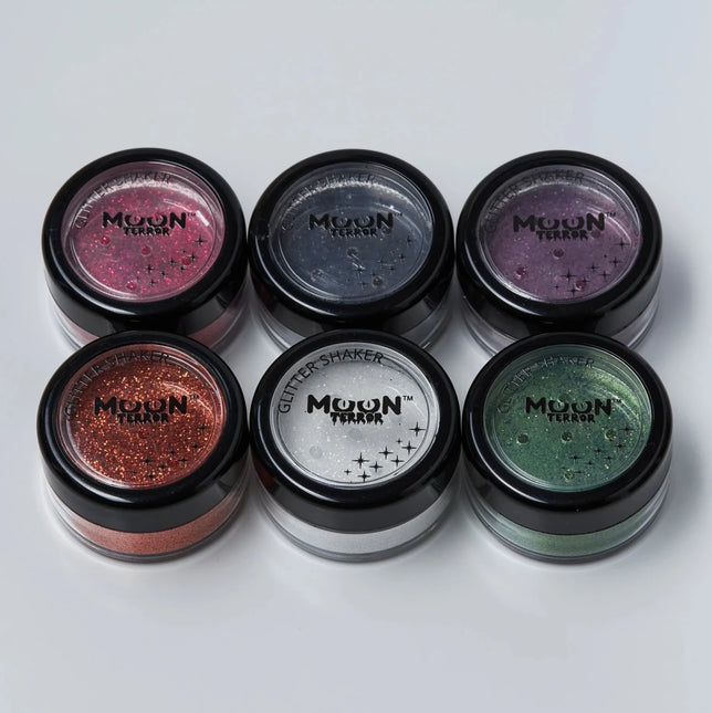 Moon Terror Halloween Glitter Shakers Pumpkin Orange 5g van Moon Creations koop je bij Partywinkel
