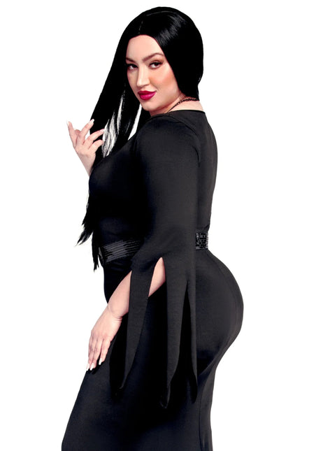 Morticia Jurk Zwart Dames Immortal Beauty Leg Avenue van Leg Avenue koop je bij Partywinkel