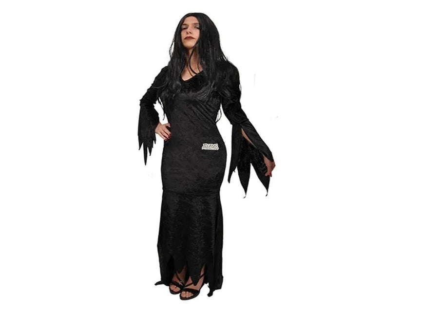 Morticia Kostuum Zwart van Ciao International koop je bij Partywinkel