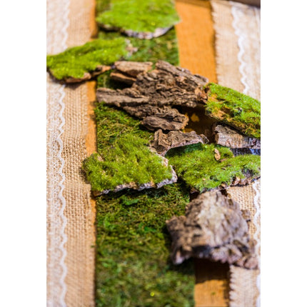 Grönt band Moss 10Cm 1m