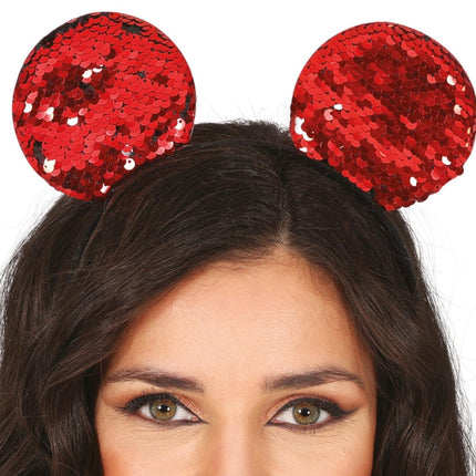 Muis Haarband Rood van Fiestas Guirca koop je bij Partywinkel