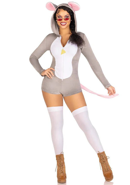 Muis Kostuum Dames Bodysuit Leg Avenue van Leg Avenue koop je bij Partywinkel
