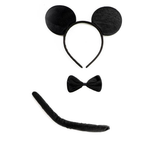 Muis Set 3 delig van Partychimp koop je bij Partywinkel