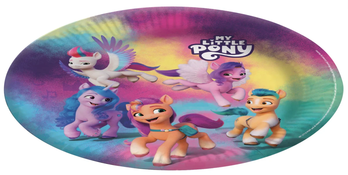 My Little Pony Borden 23cm 8st van VDV Benefit koop je bij Partywinkel