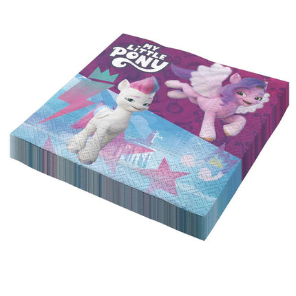 My Little Pony Servetten 33cm 20st van VDV Benefit koop je bij Partywinkel