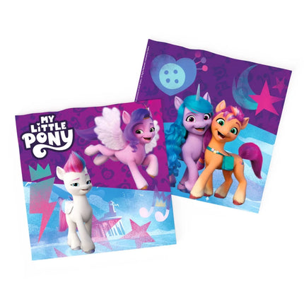 My Little Pony Servetten 33cm 20st van VDV Benefit koop je bij Partywinkel