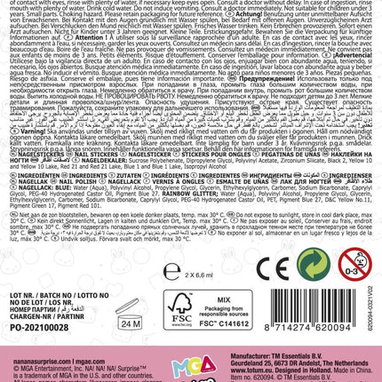 Nanana Nagel Set Britney van Totum koop je bij Partywinkel