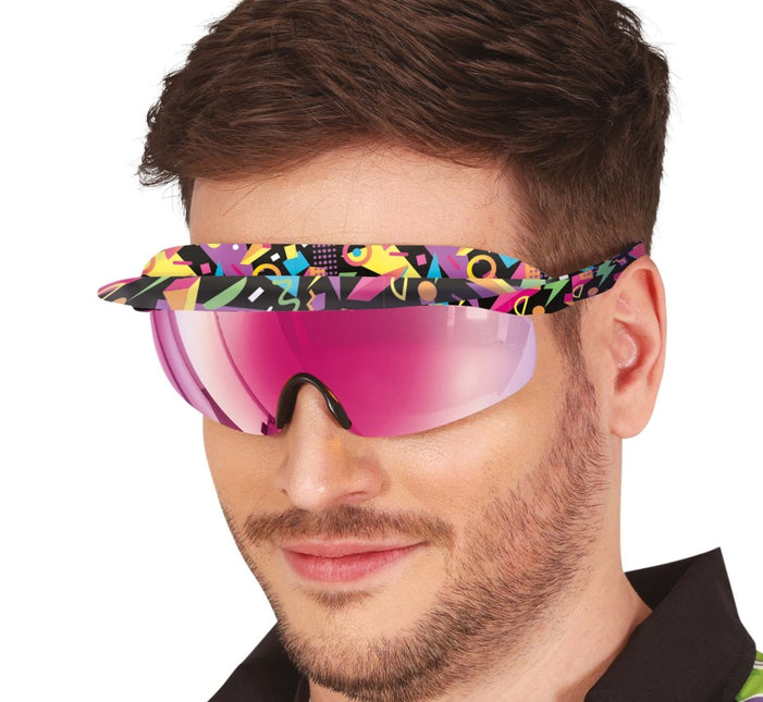 Neon 80S Bril Roze van Fiestas Guirca koop je bij Partywinkel