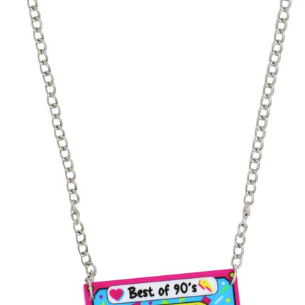 Neon 80S Ketting Cassette van Fiestas Guirca koop je bij Partywinkel
