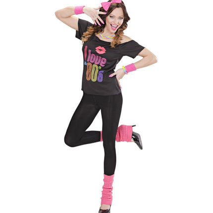 Neon 80S Kostuum Dames van Widmann koop je bij Partywinkel