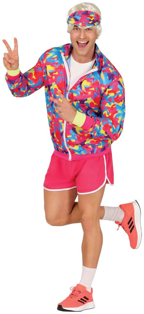 Neon 80S Kostuum Gekleurd Heren van Fiestas Guirca koop je bij Partywinkel