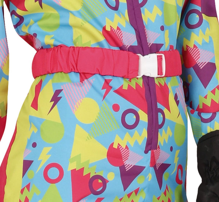 Neon 80S Skipak Blauw Geel Dames van Fiestas Guirca koop je bij Partywinkel