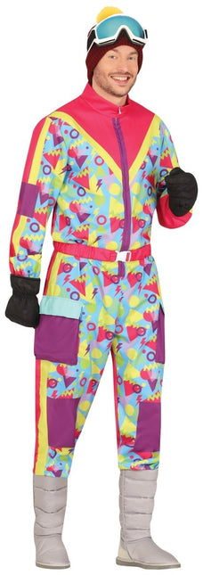 Neon 80S Skipak Blauw Geel Heren van Fiestas Guirca koop je bij Partywinkel