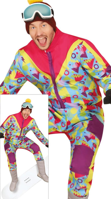 Neon 80S Skipak Blauw Geel Heren van Fiestas Guirca koop je bij Partywinkel