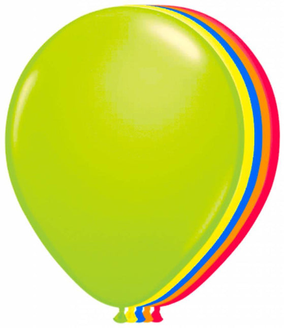 Neon Ballonnen 25cm 8st van Folat koop je bij Partywinkel