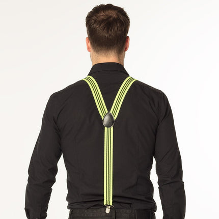 Neon Geel Bretels Ruches van Boland koop je bij Partywinkel