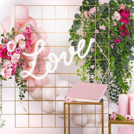 Love Neon Lamp 61cm van Partydeco koop je bij Partywinkel