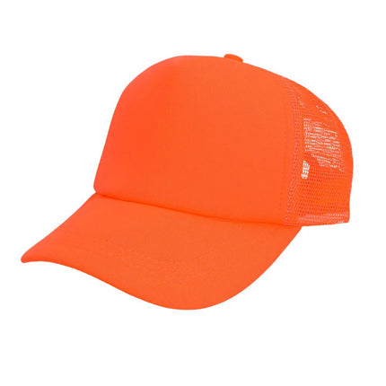 Neon Oranje Pet Verstelbaar van Boland koop je bij Partywinkel