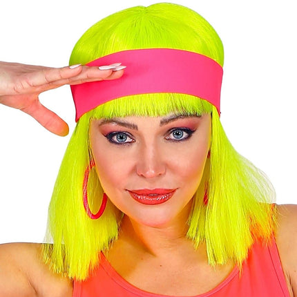 Neon Roze Hoofdband van Widmann koop je bij Partywinkel